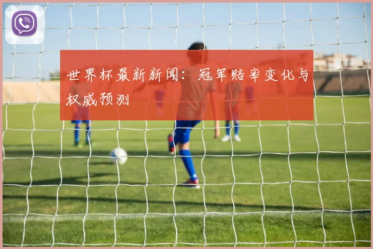 世界杯最新新闻:冠军赔率变化与权威预测